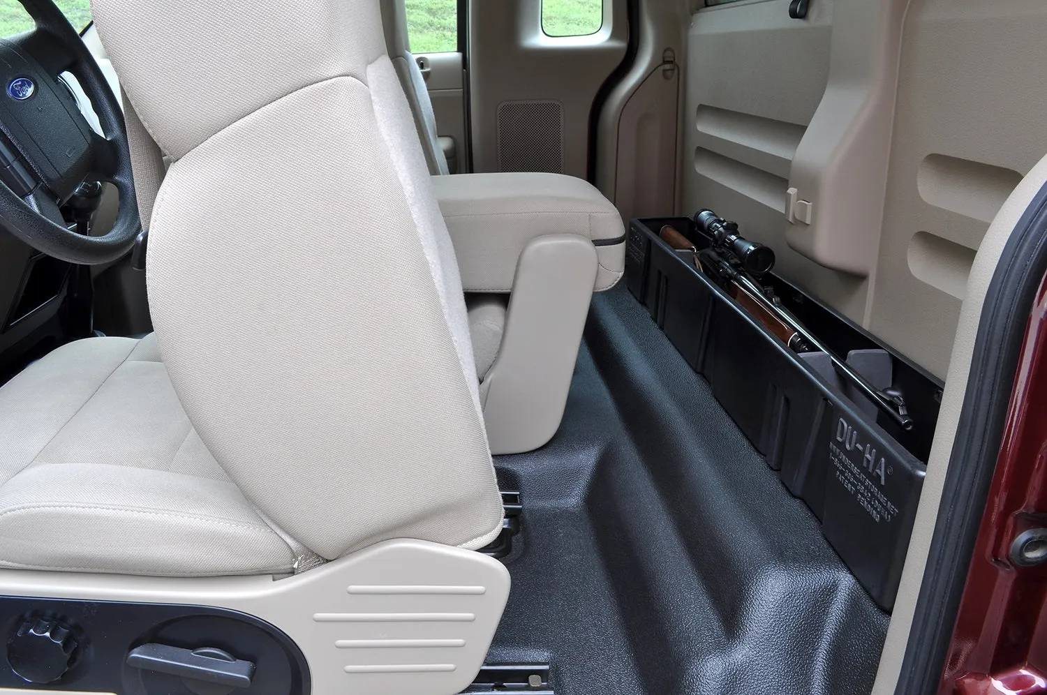 DU-HA 20105 DU-HA® Behind The Seat Storage; Incl. Gun Rack/Organizer; Black;