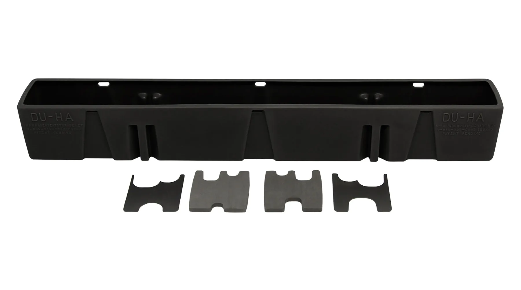 DU-HA 20105 DU-HA® Behind The Seat Storage; Incl. Gun Rack/Organizer; Black;