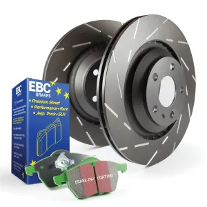EBC Brakes S2KF1527 S2 Kits Greenstuff 2000 and USR Rotors