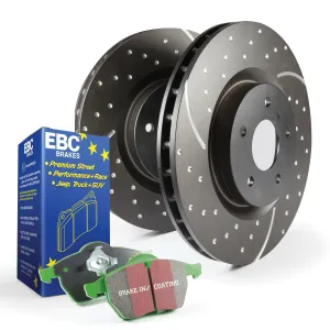 EBC Brakes S3KR1168 S3 Kits Greenstuff 6000 and GD Rotors Truck/SUV