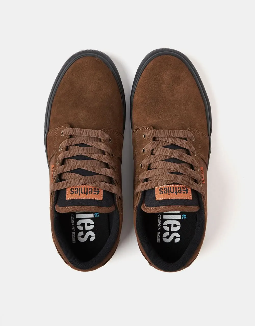Etnies Barge LS Skate Shoes - Brown/Black