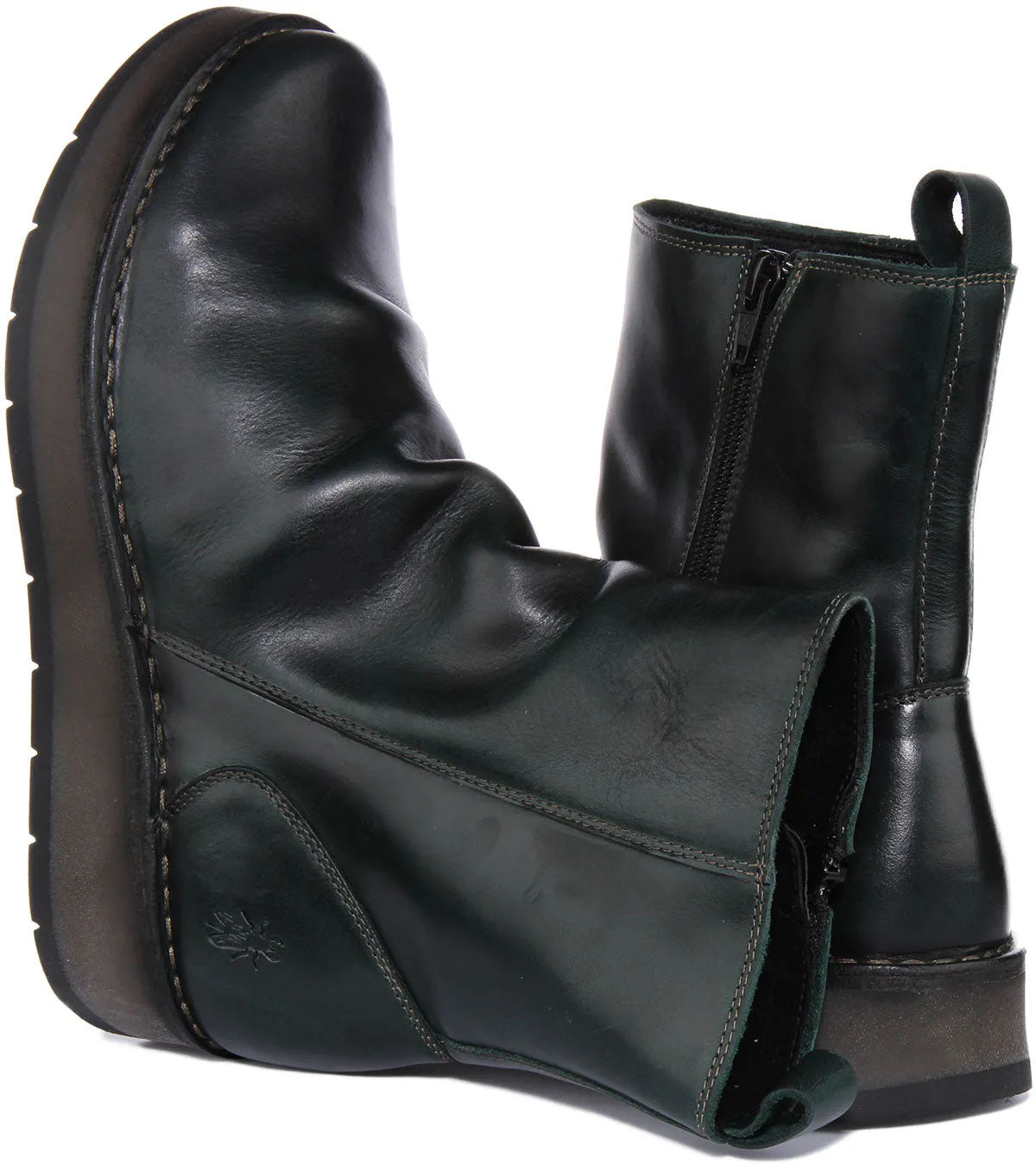 Fly London Reno053 In Petrol For Women