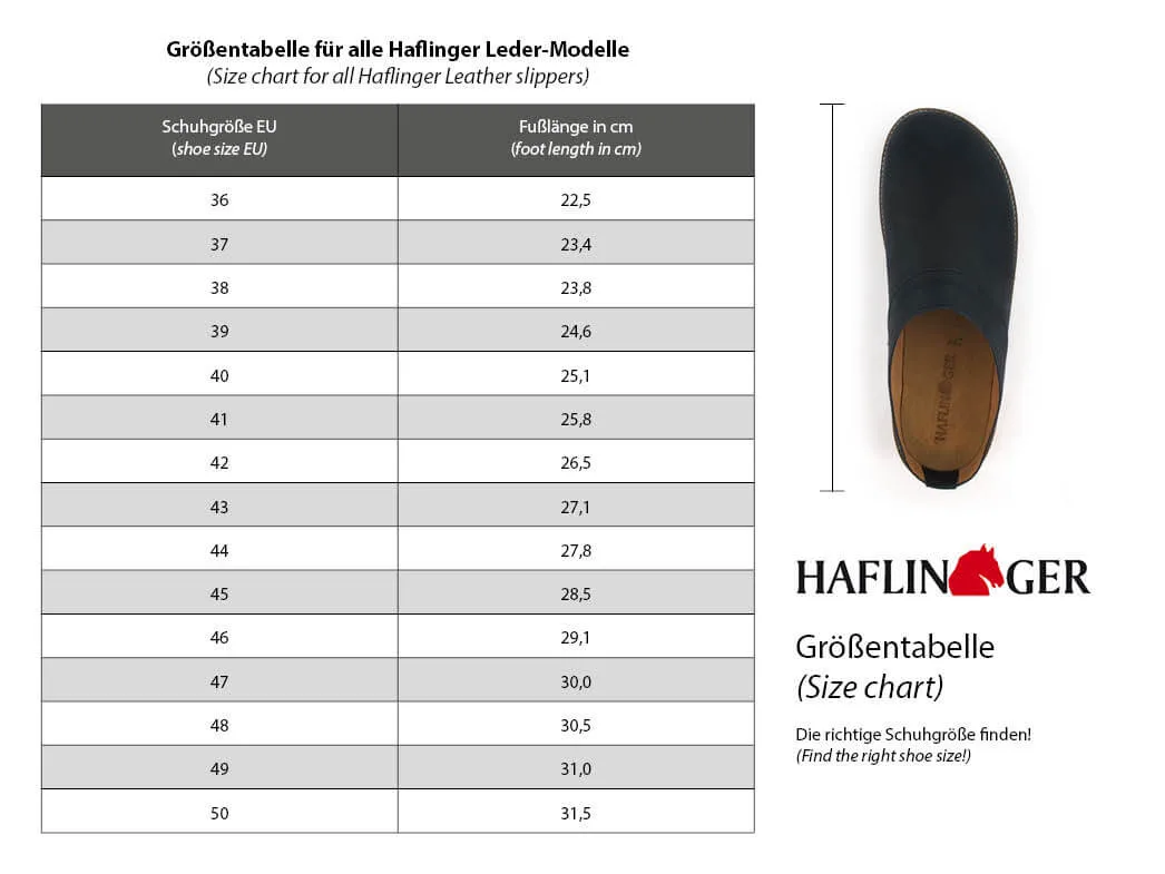 HAFLINGER Men Women leather Clogs 'Porto', taupe