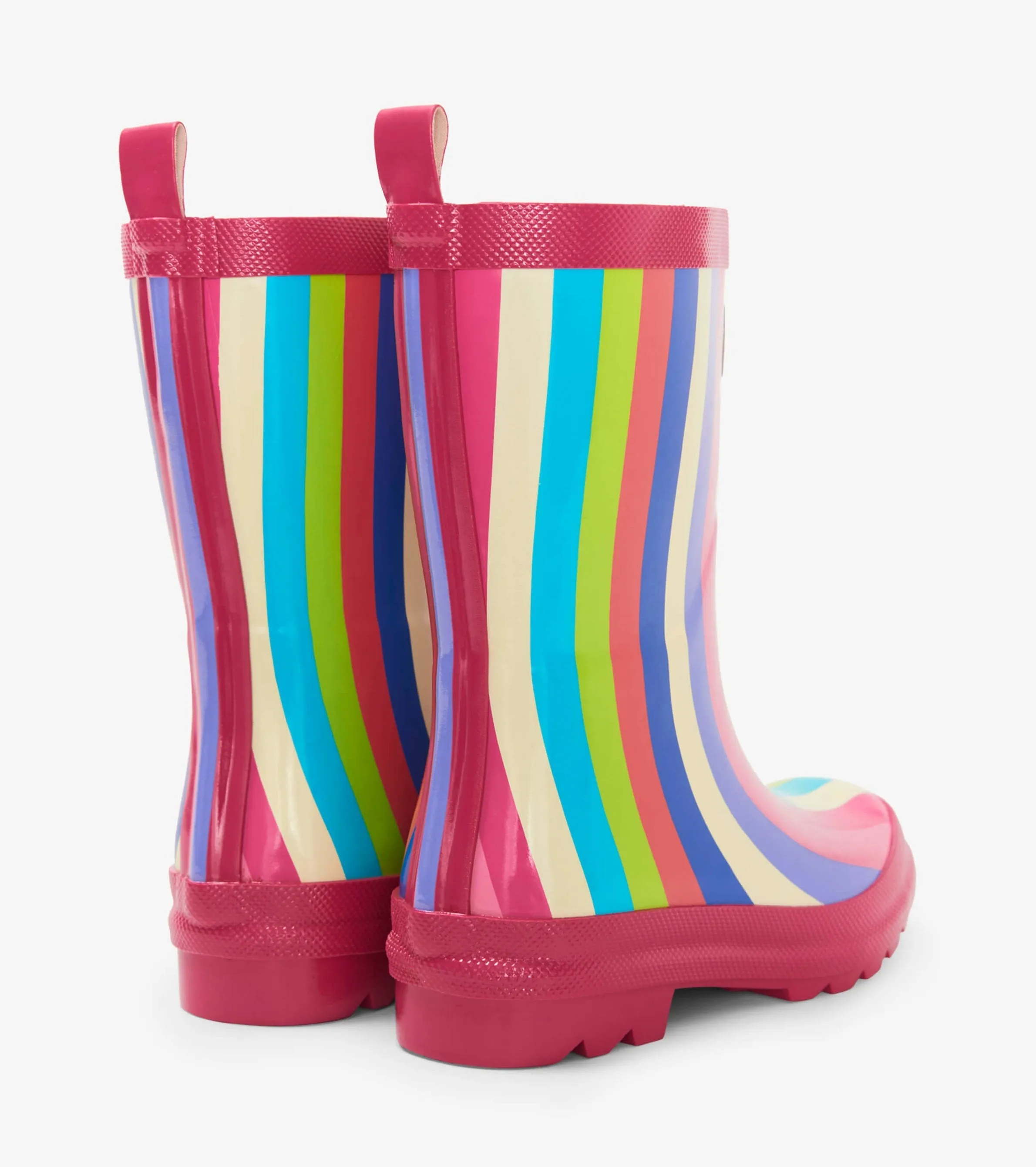 Hatley Rainbow Stripe Rain Boots