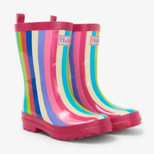 Hatley Rainbow Stripe Rain Boots