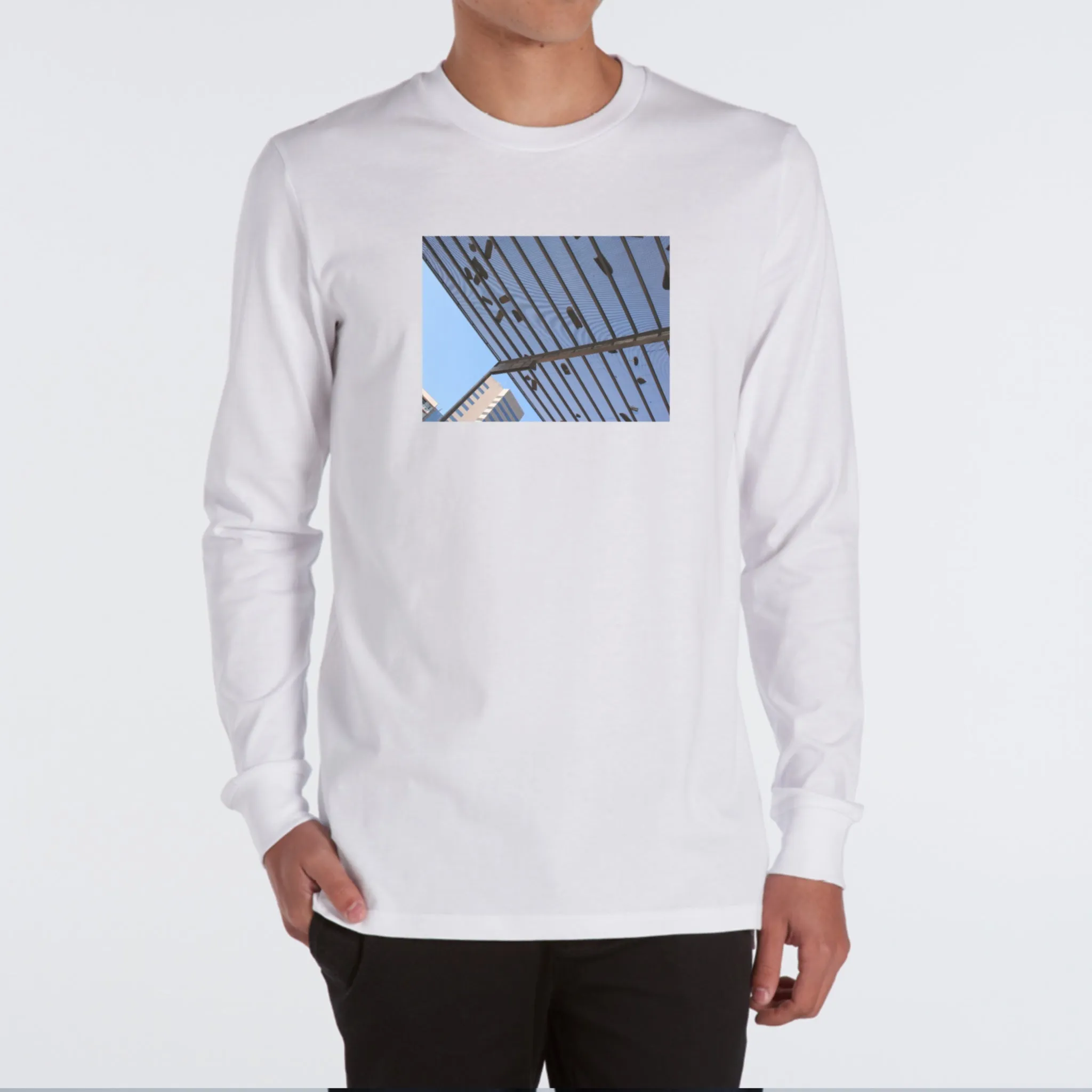 Hoy Sants Long Sleeve T-shirt - White