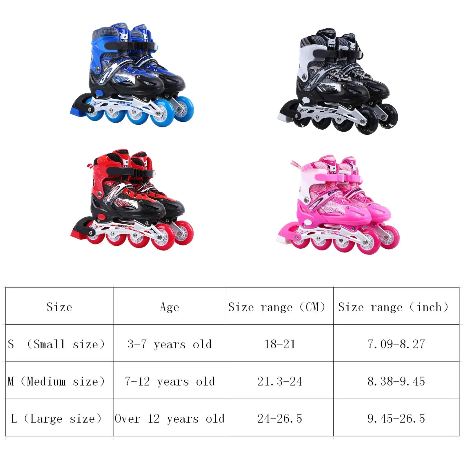 Inline Speed Hockey Roller Skates