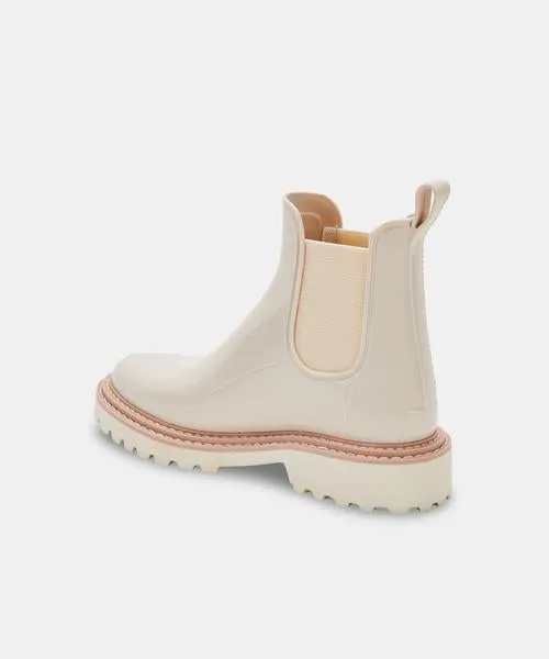 Ivory Patent Stella Rainboot