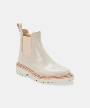 Ivory Patent Stella Rainboot