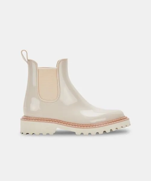 Ivory Patent Stella Rainboot