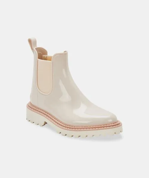 Ivory Patent Stella Rainboot