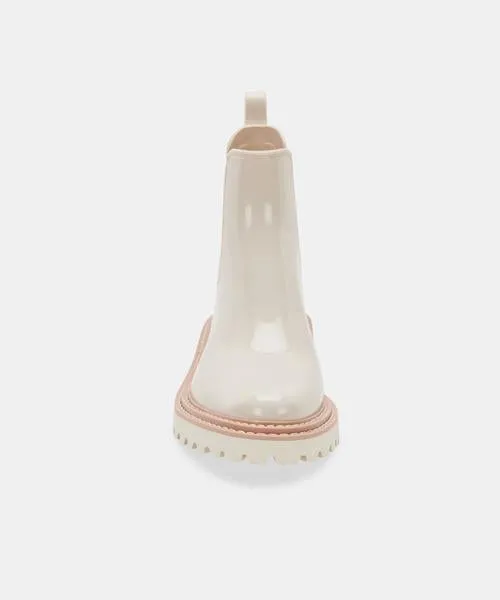 Ivory Patent Stella Rainboot