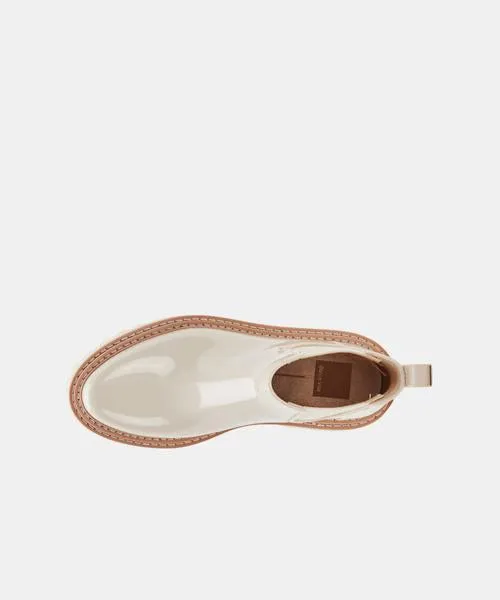 Ivory Patent Stella Rainboot