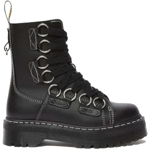 Jadon XL Haircell Leather Unisex Platform Boots