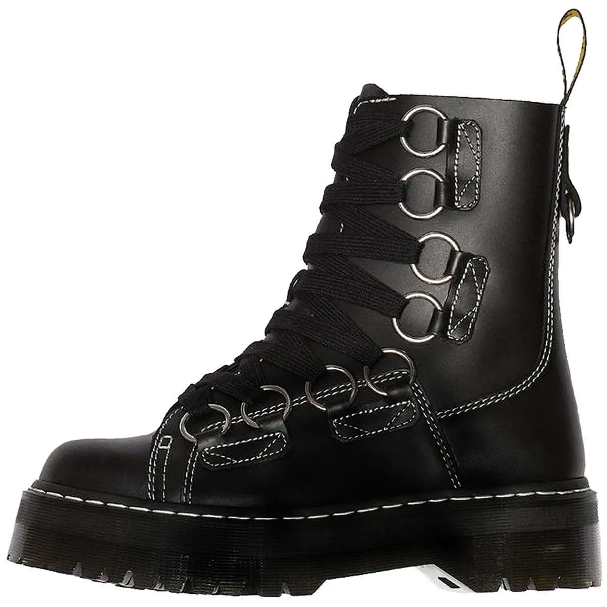 Jadon XL Haircell Leather Unisex Platform Boots
