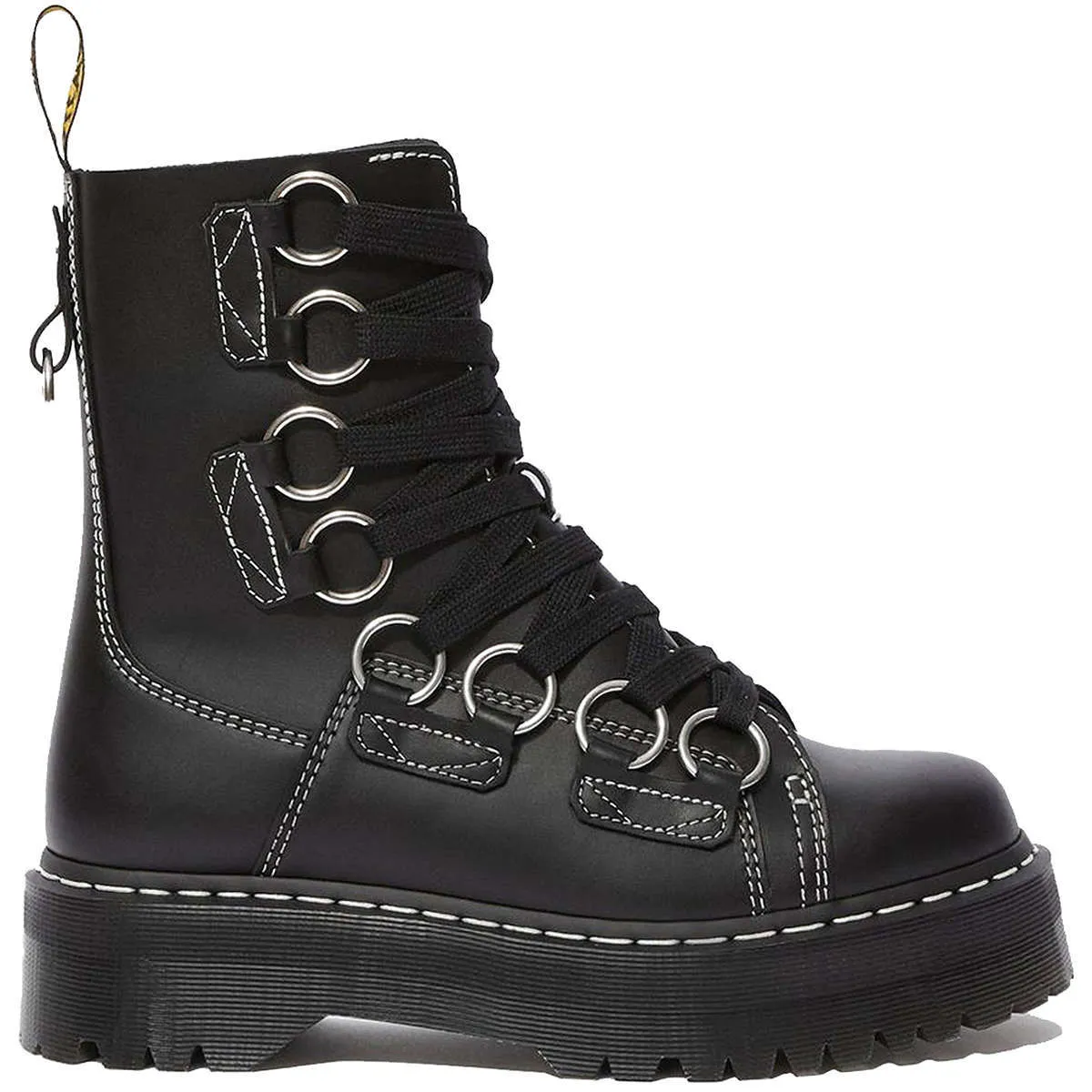 Jadon XL Haircell Leather Unisex Platform Boots