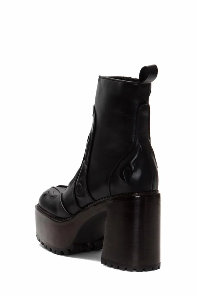 Jeffrey Campbell  Women's Dead_Wrong Black M