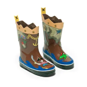 Kidorable Pirate Rainboots