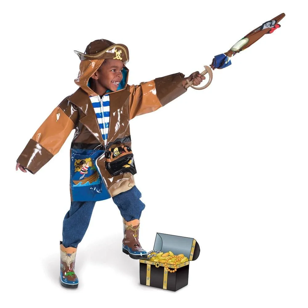 Kidorable Pirate Rainboots