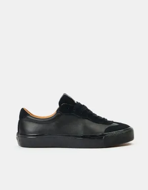 Last Resort AB VM004 Milic Leather/Suede Lo Skate Shoes - Duo Black/Black