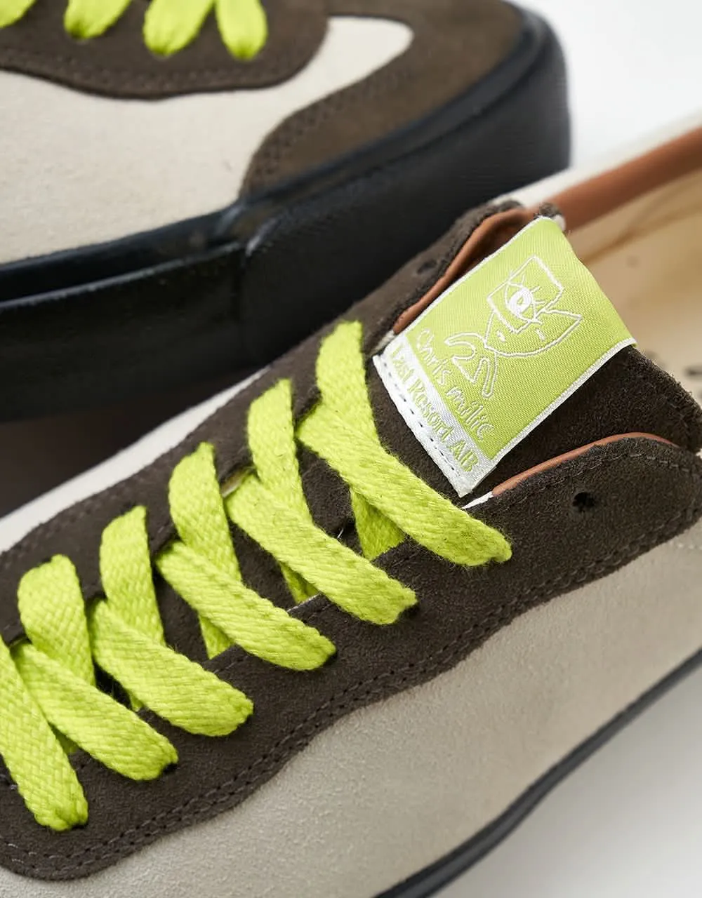 Last Resort AB VM004 Milic Lo Skate Shoes - Olive Cream/Black
