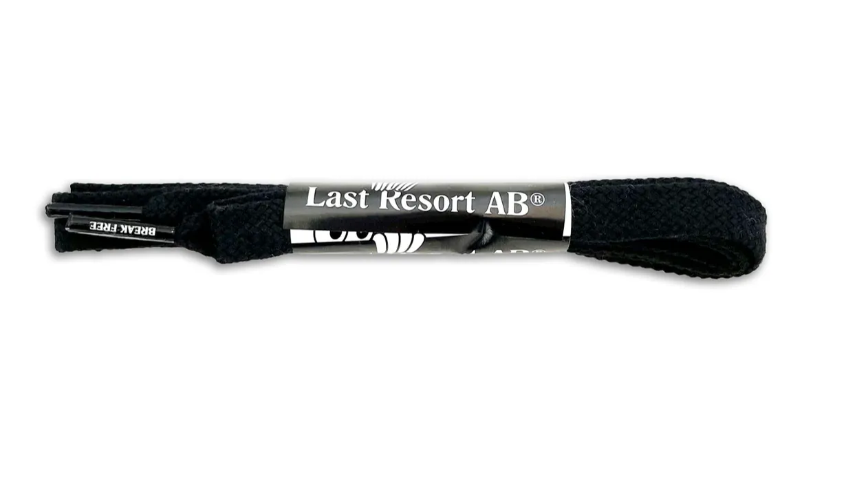 Last Resort Laces in Black