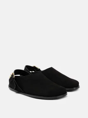 Louis suede clogs
