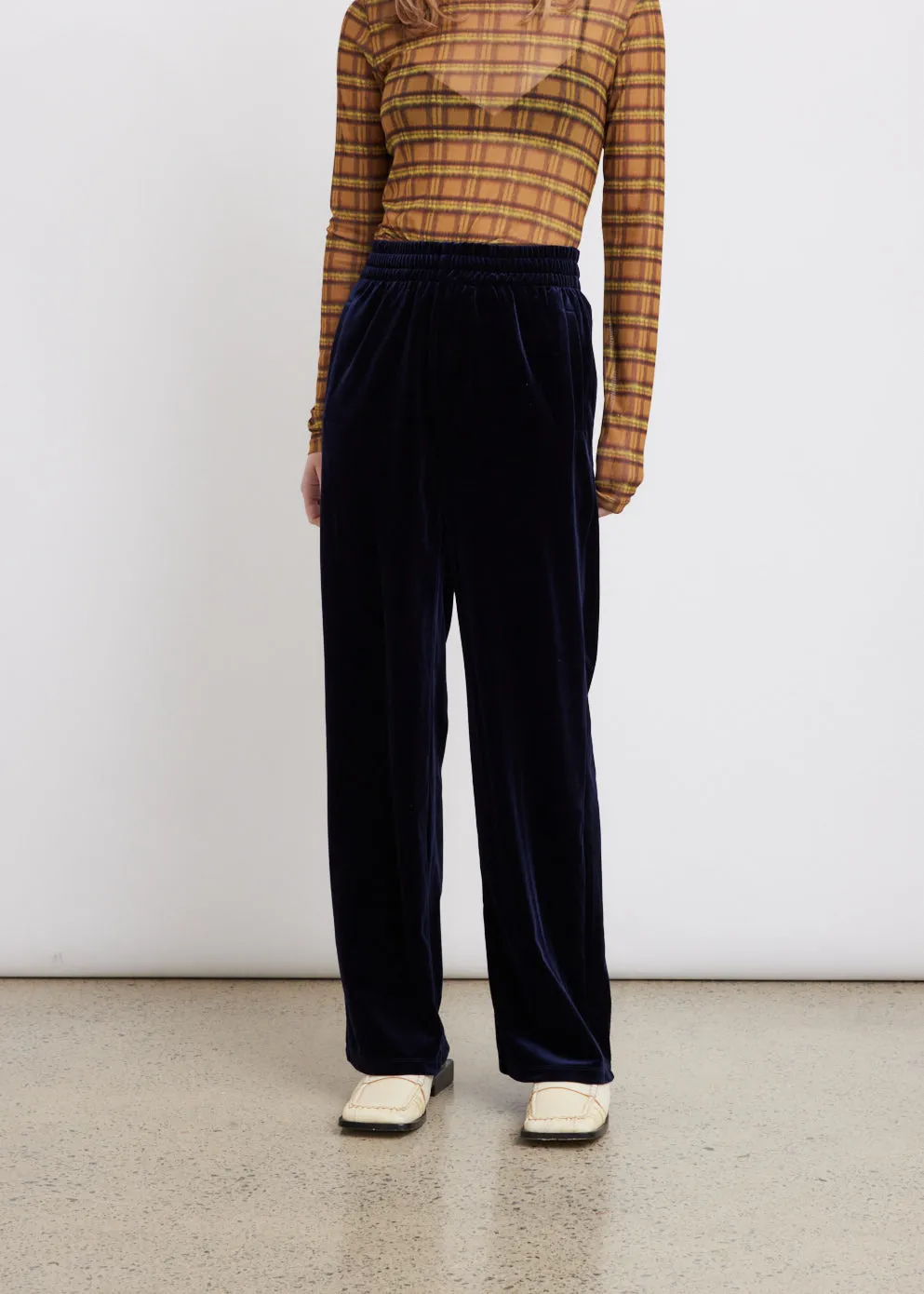 Luka Velour Track Pant