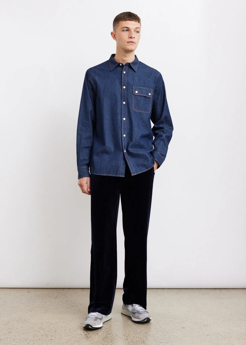 Luka Velour Track Pant