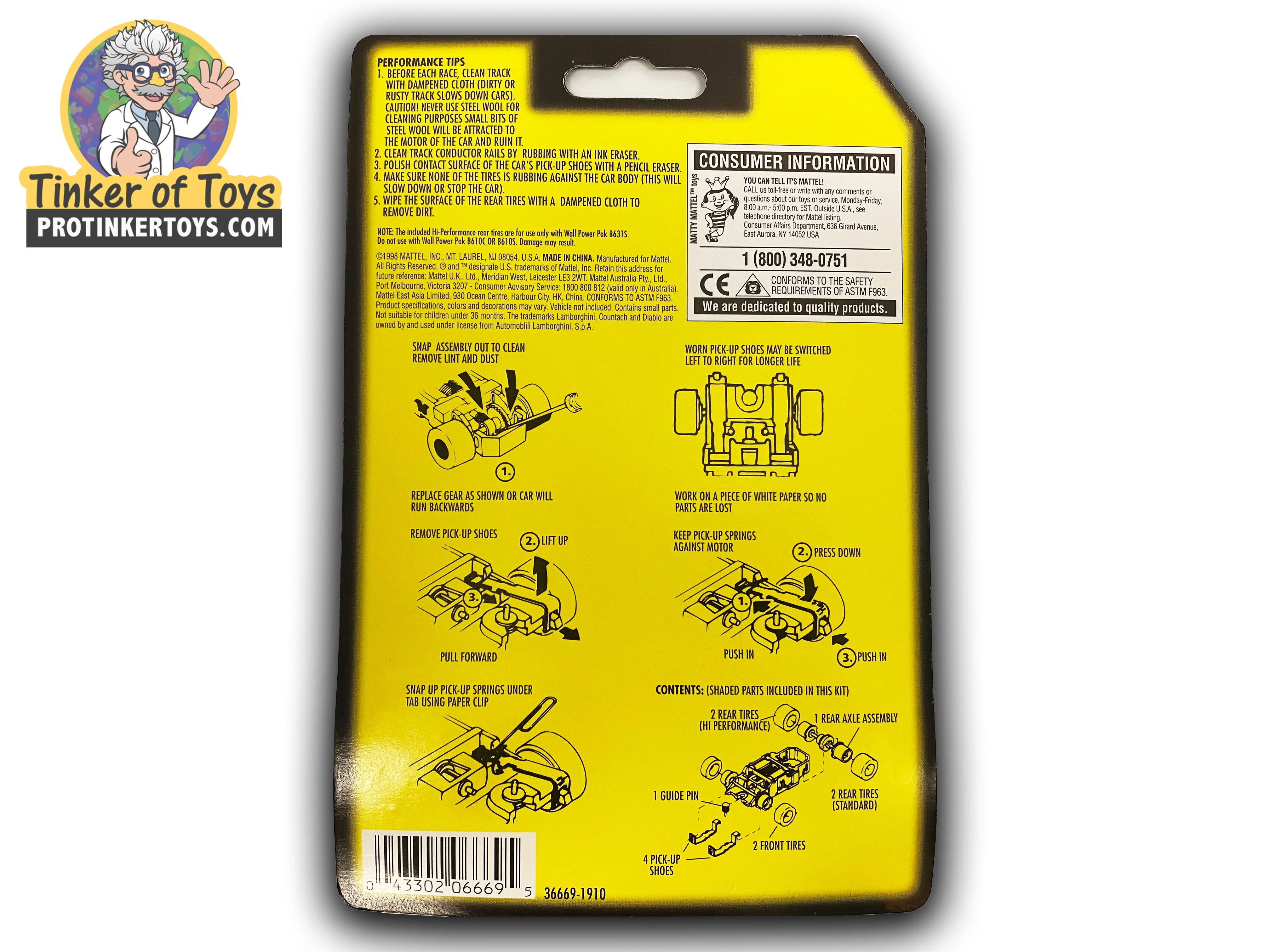 Magnum 440-X2 Tune Up Kit | 36669 | Tyco Slot cars