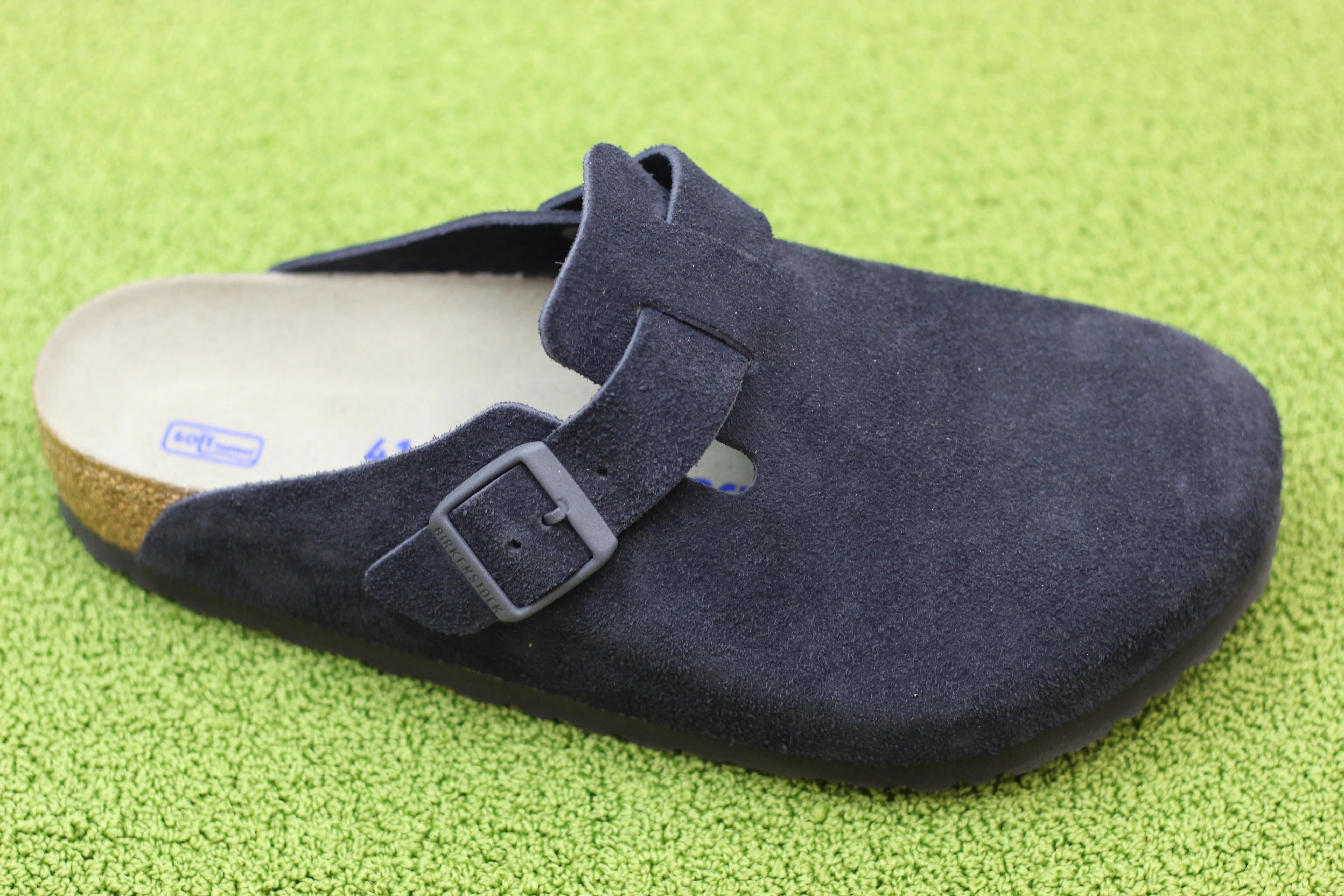 Men's Boston Clog - Midnight Suede