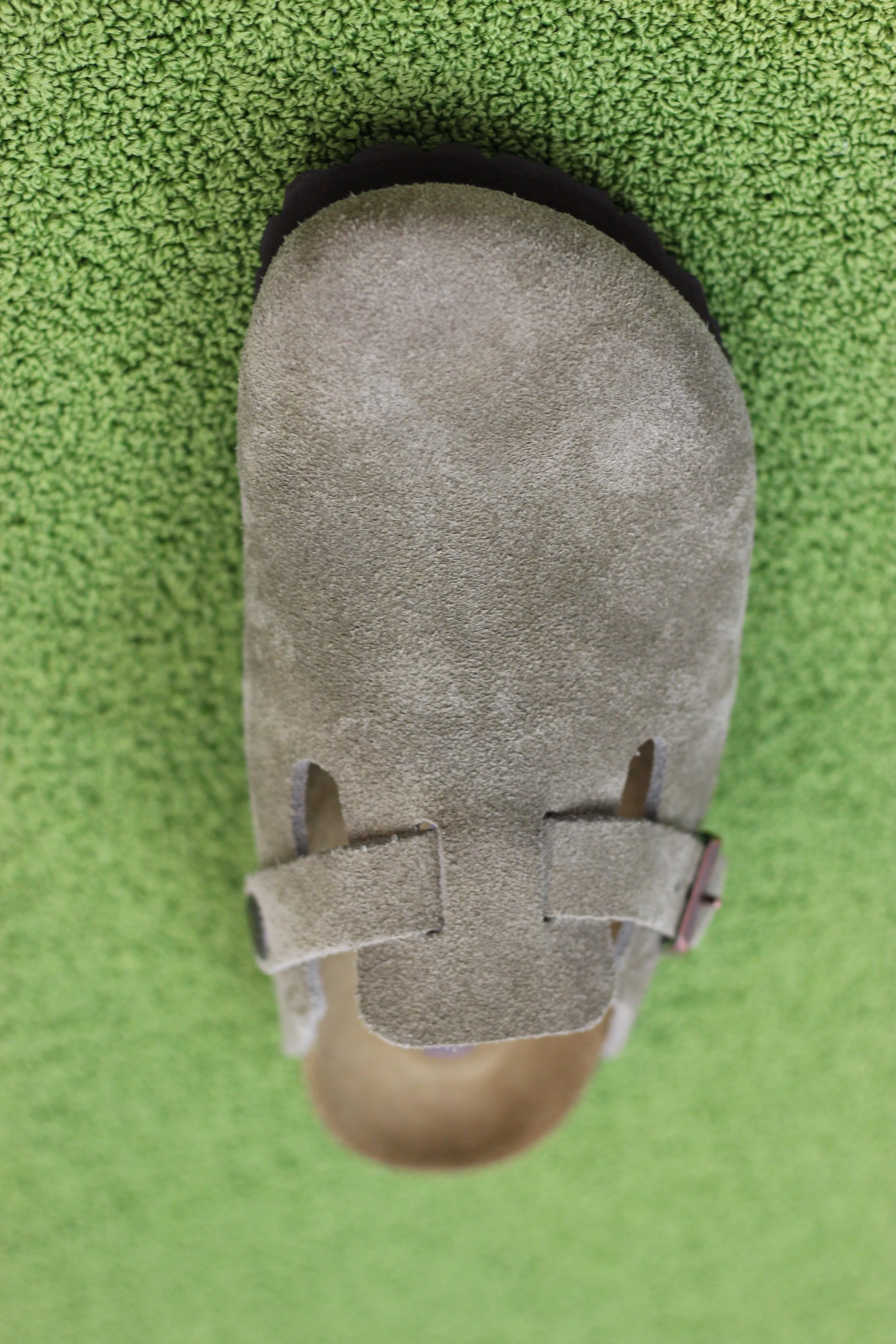 Men's Boston Clog - Taupe Suede