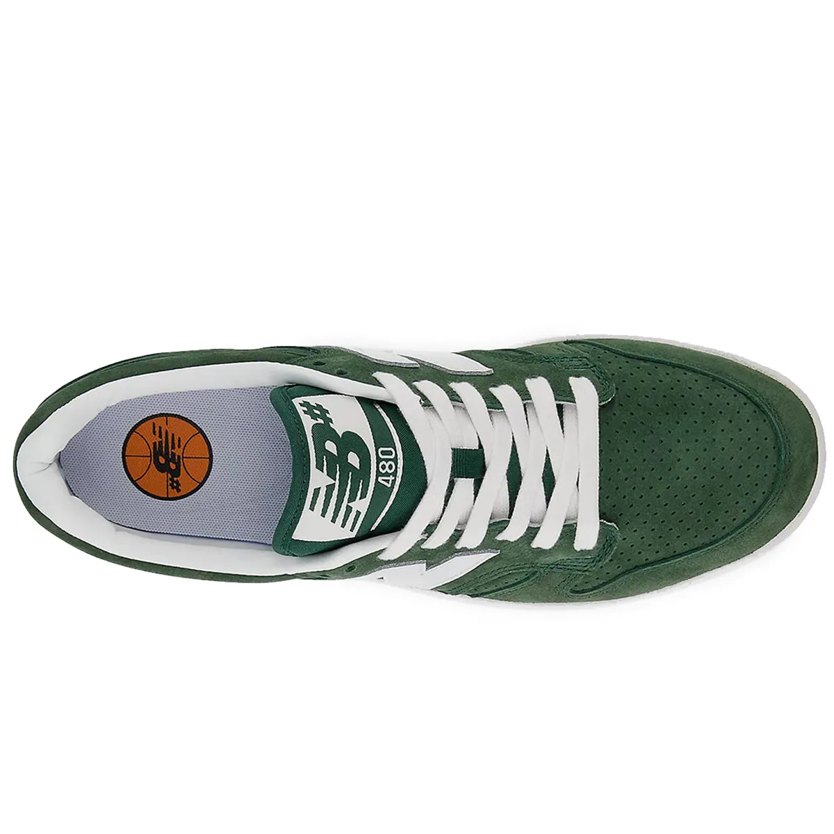 New Balance 480 - Green/White