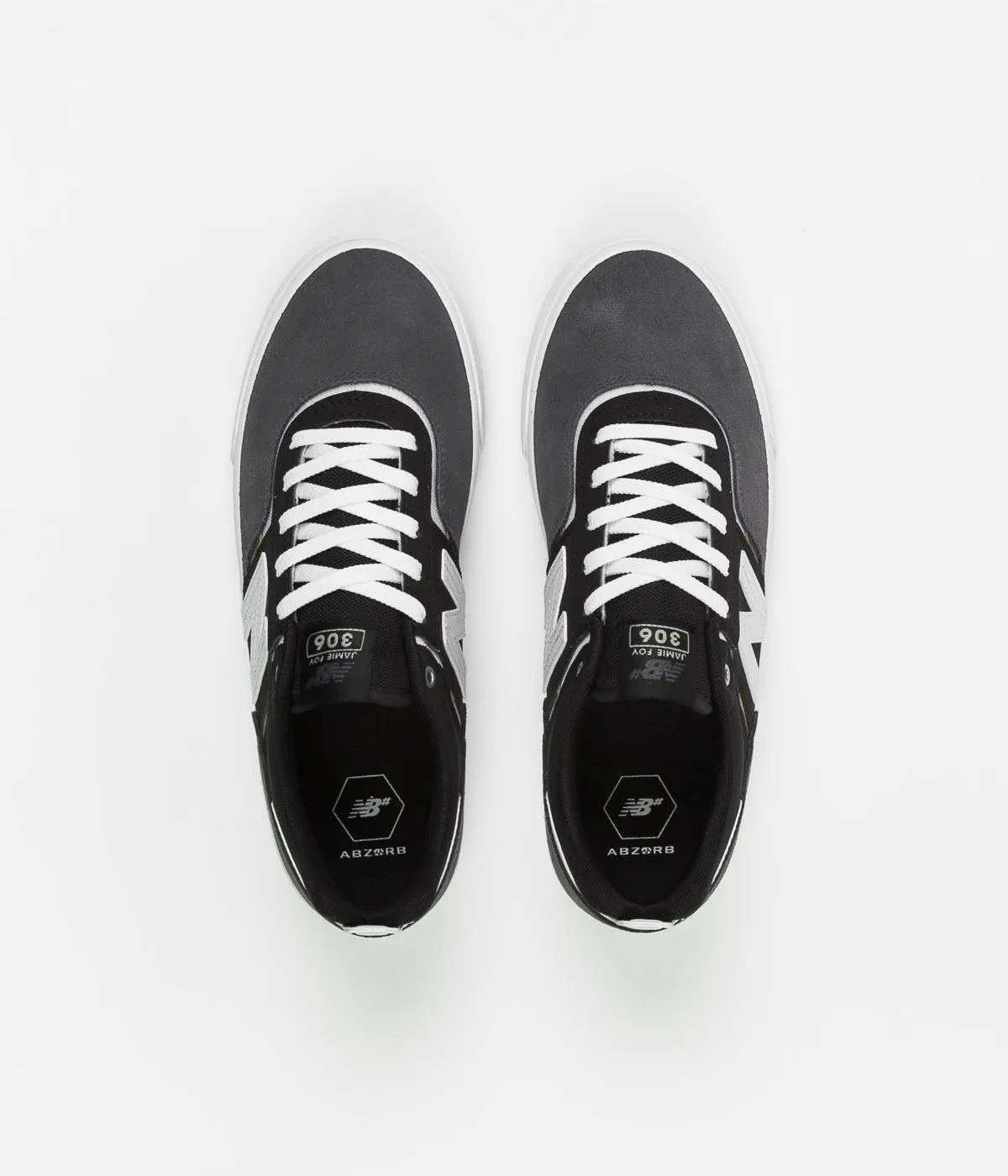 New Balance Numeric 306 Jamie Foy Shoes - Grey / White