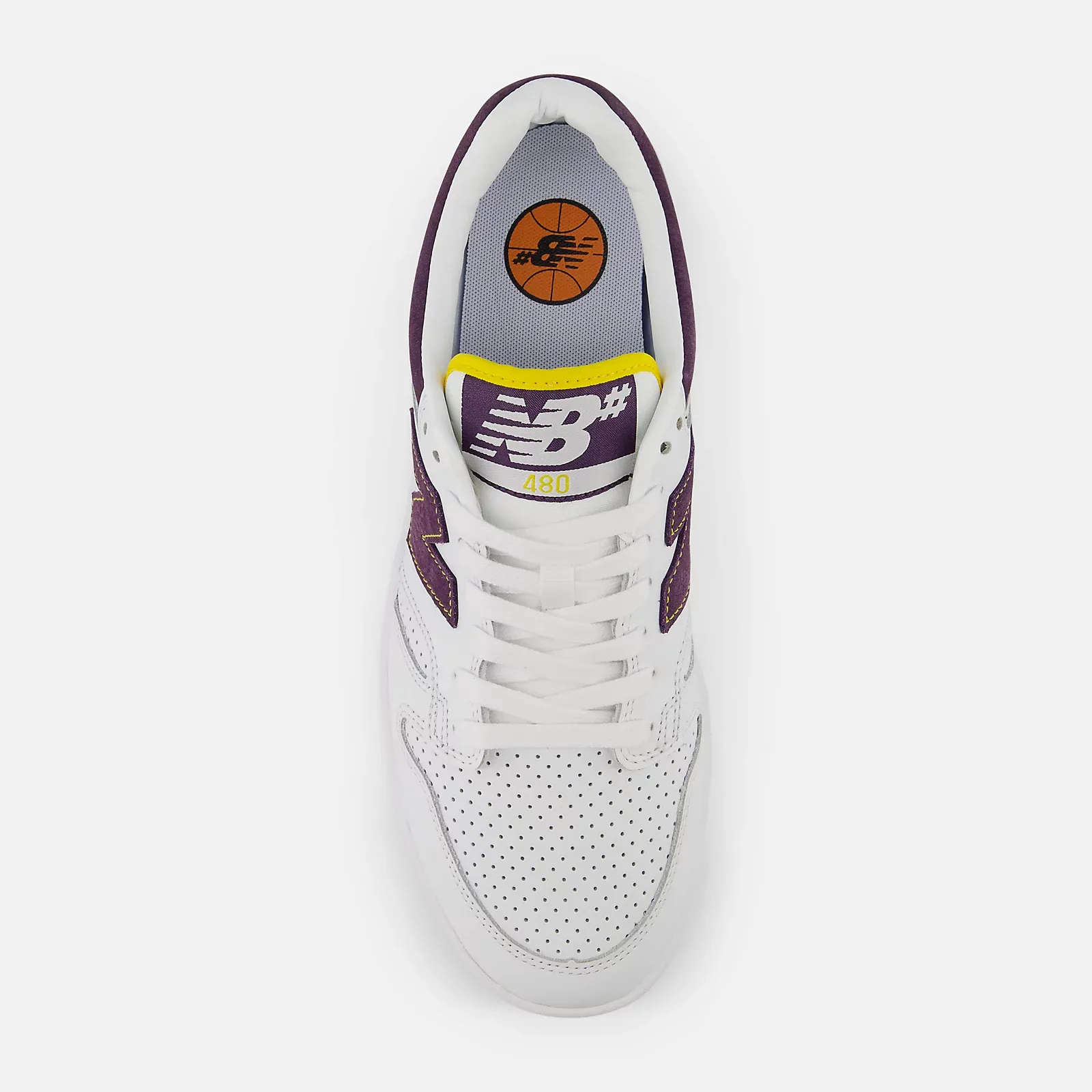 New Balance Numeric 480 White / Purple