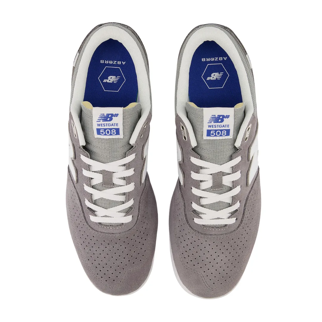 New Balance Numeric 508 Brandon Westgate Skate Shoes Grey / White NM508HGD