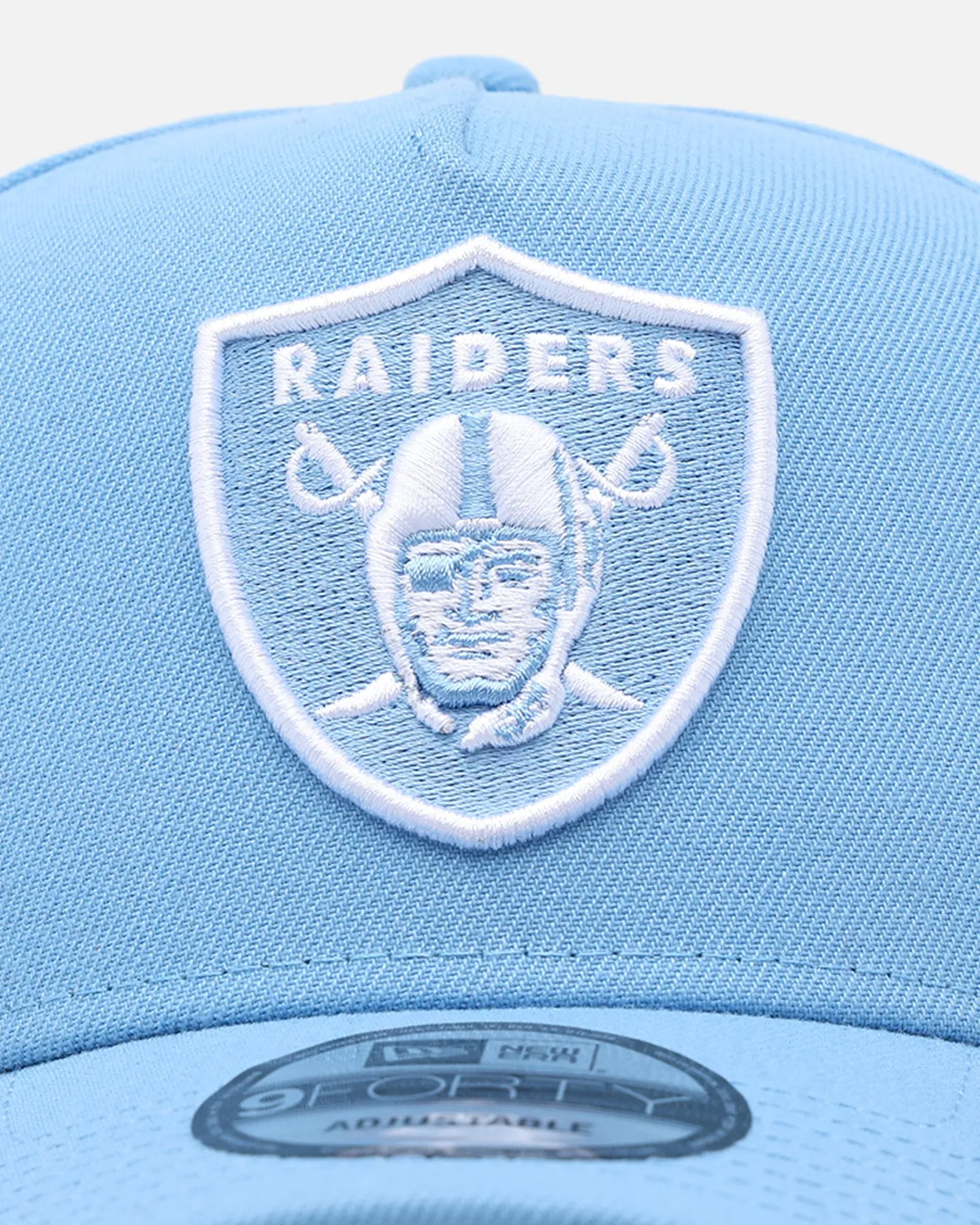New Era Las Vegas Raiders 'Polychromatic' 9FORTY A-Frame Snapback Skate Blue