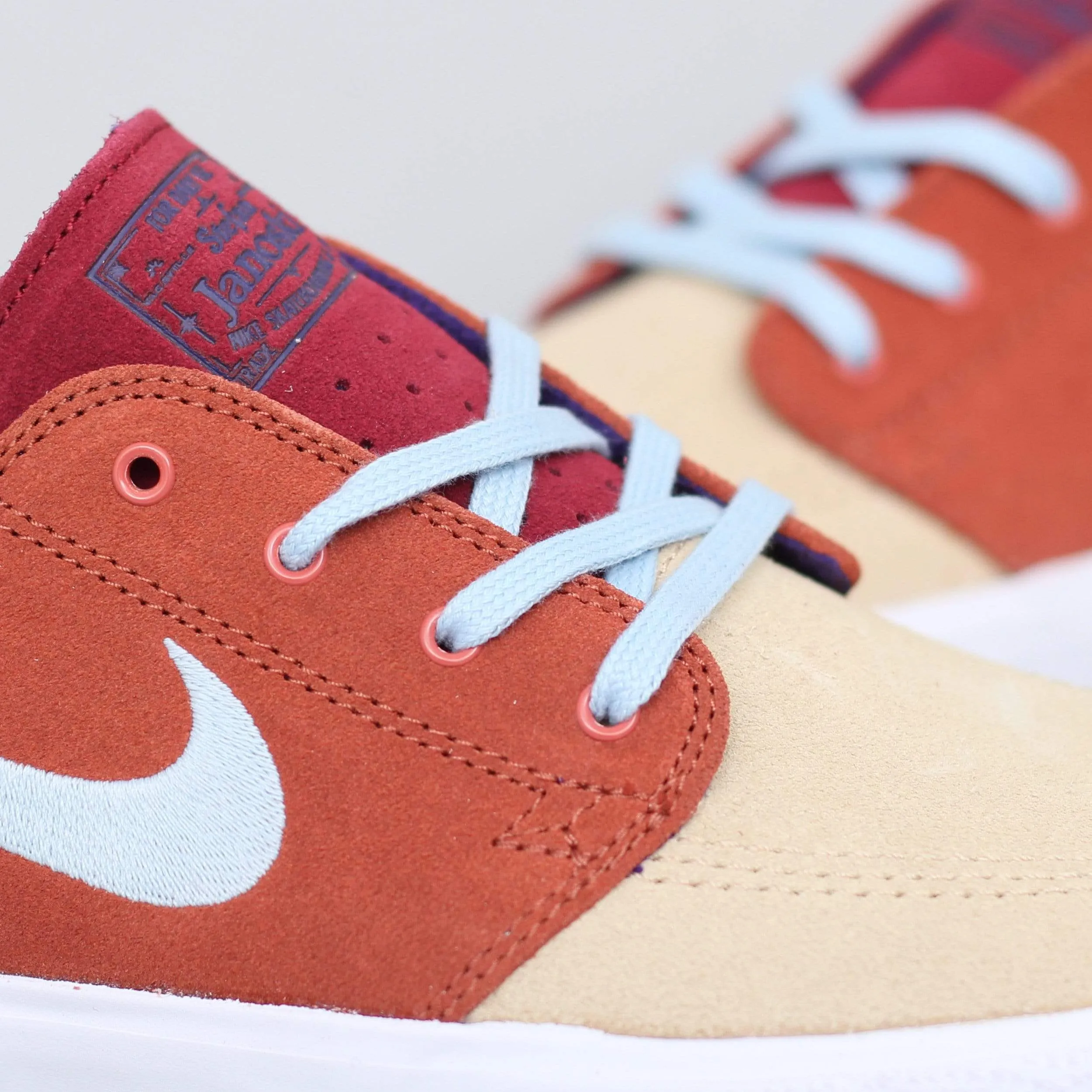 Nike SB Janoski RM Shoes Desert Ore / Light Armory Blue