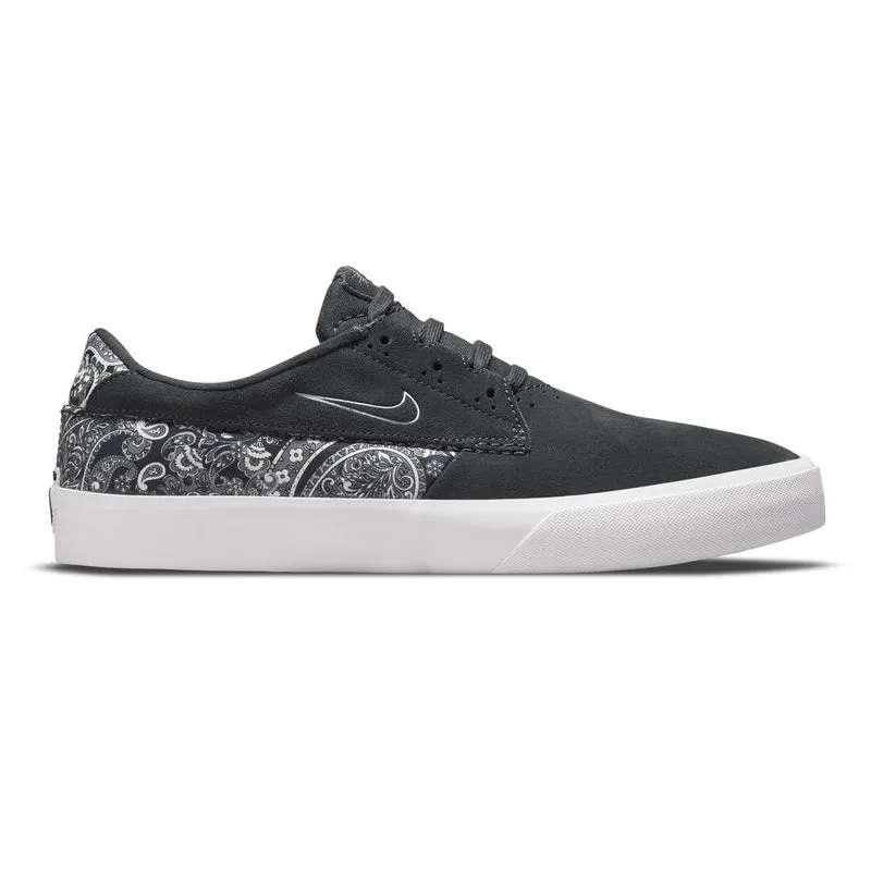 Nike SB Shane Premium Skateboard Shoe - Dark Smoke Grey/Grey Fog-White-Black