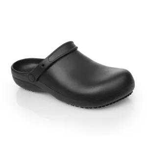 Nisbets Essentials Chefs Clog Black 4445 - B979-4445