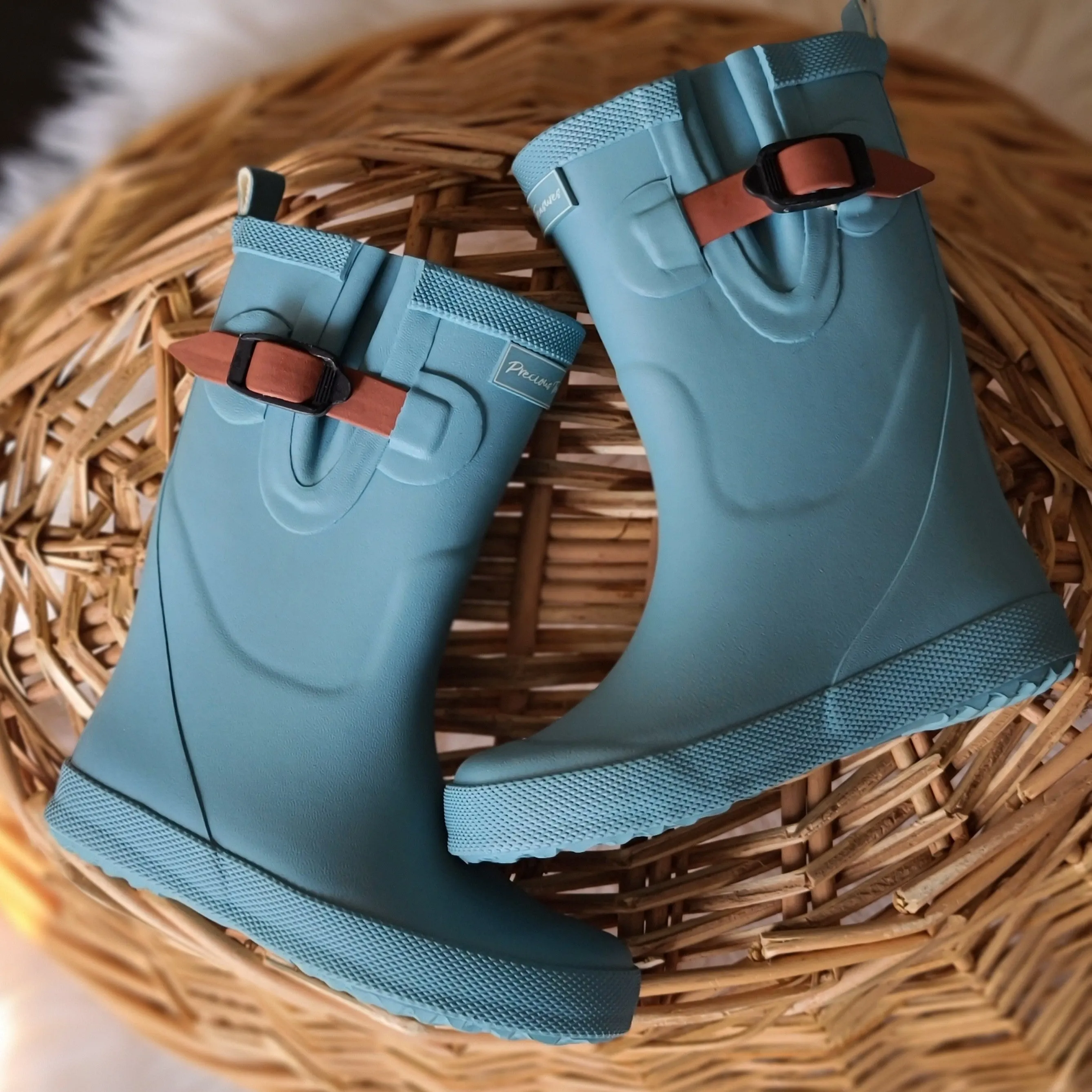Ocean Wave Rain boots