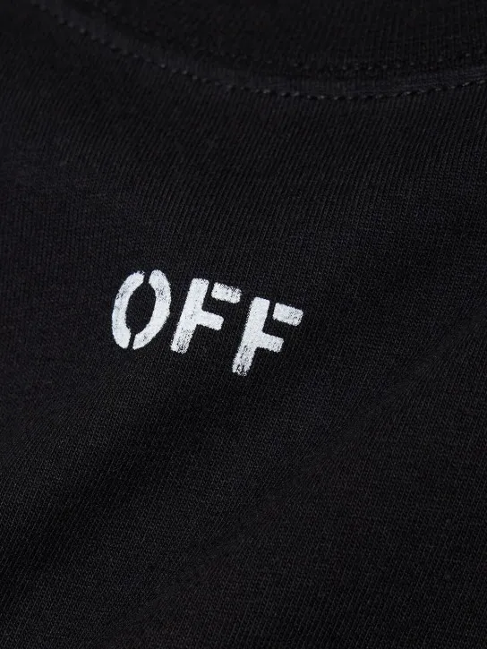 Off-White   Off Stamp Skate cotton t-shirt 