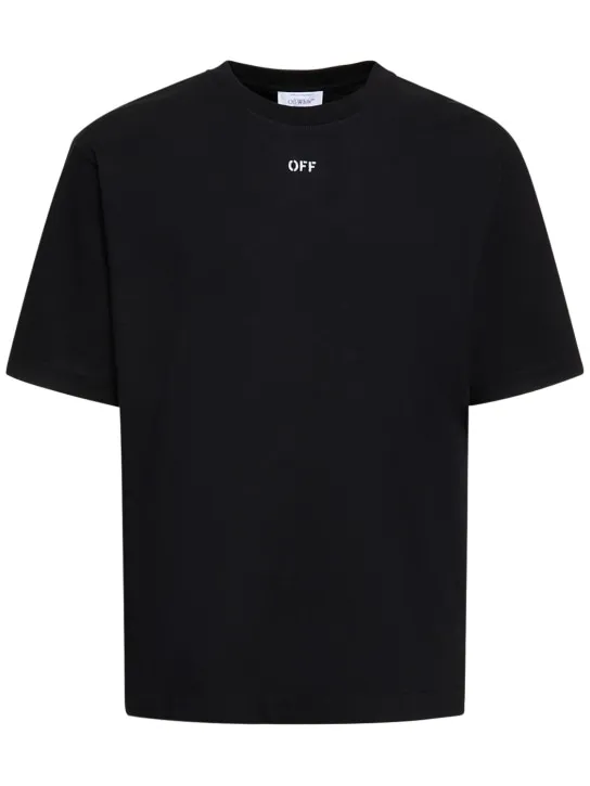Off-White   Off Stamp Skate cotton t-shirt 