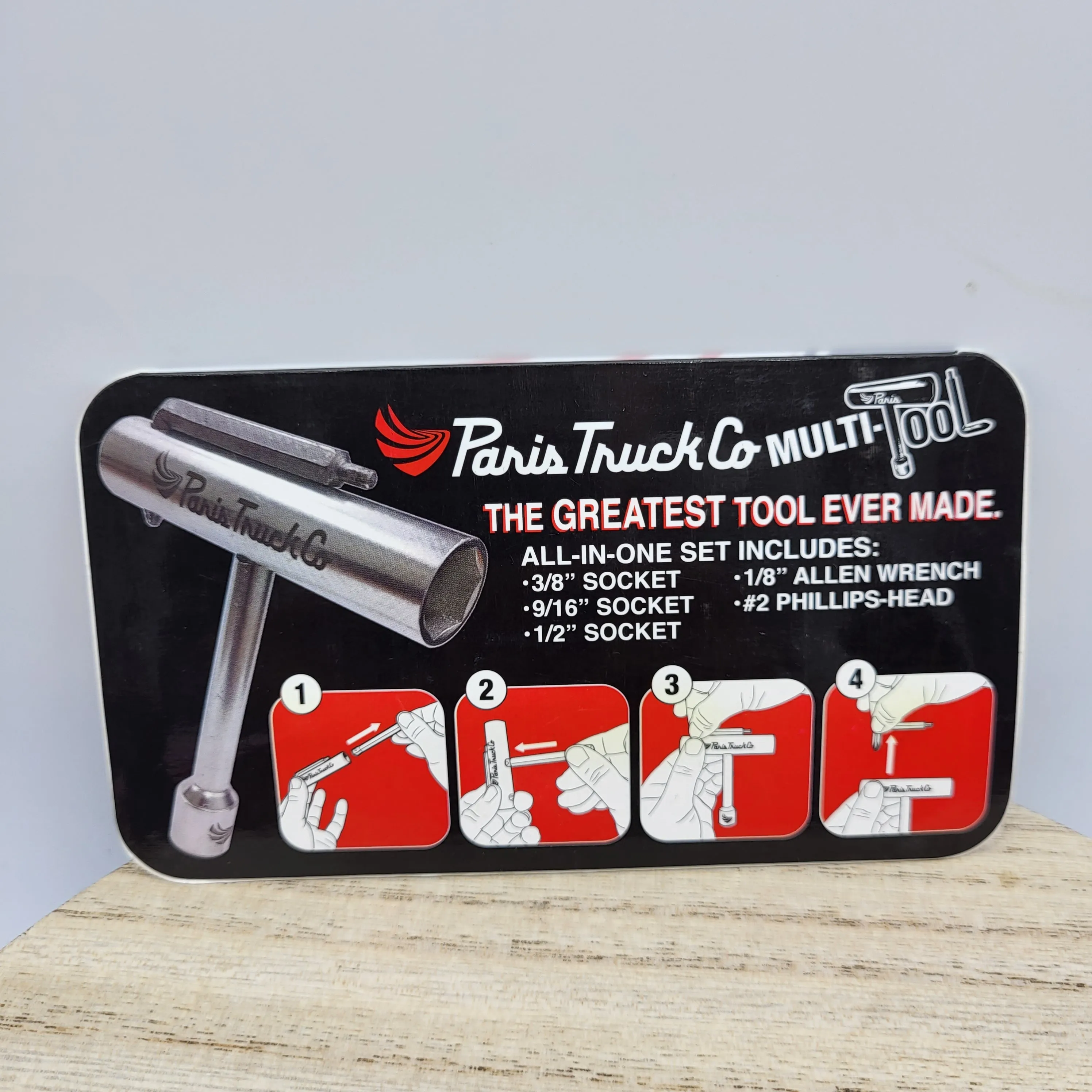 Paris Truck Co. - Compact and Portable Multi-Tool