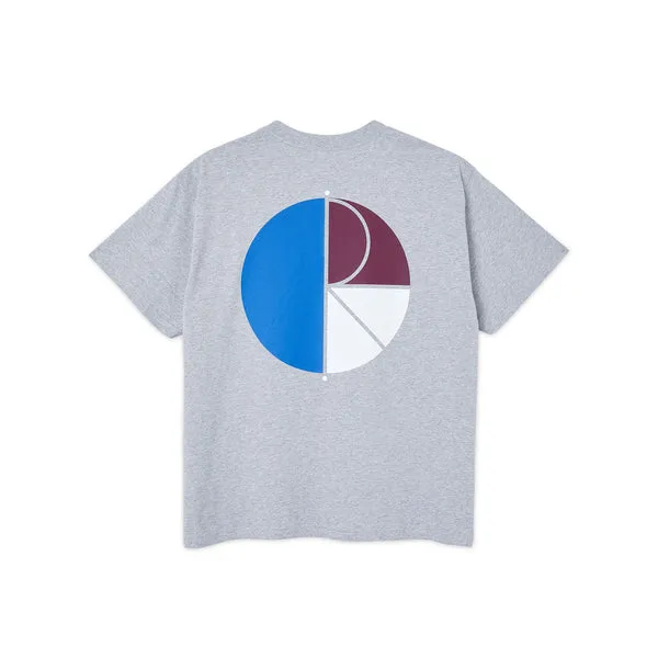 Polar Skate Co 3 Tone Fill Logo T-Shirt - Sport Grey