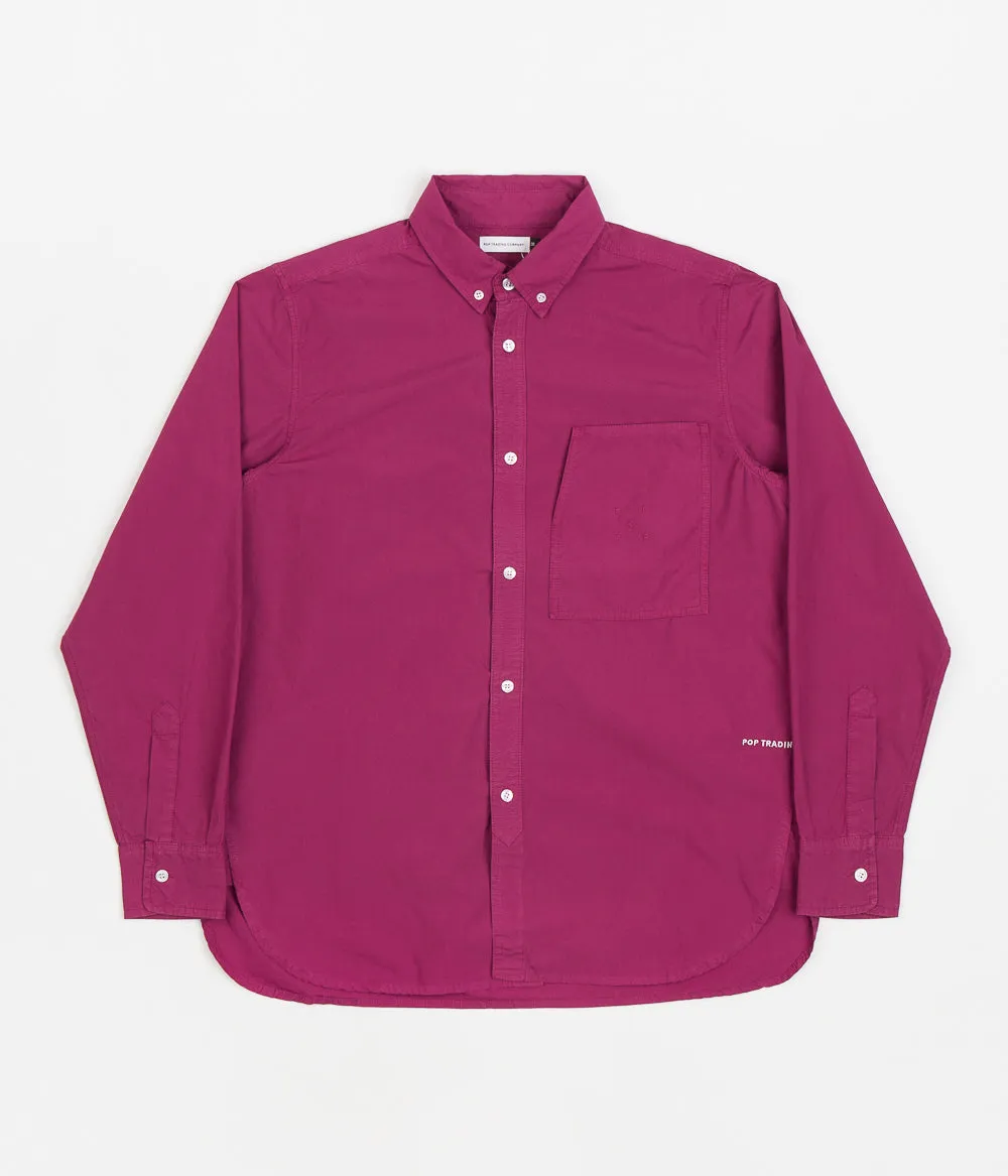 Pop Trading Company BD Shirt - Raspberry