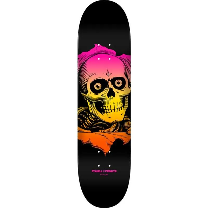 Powell Peralta 8.5" x 32.08" Ripper Fade Orange Skateboard Deck