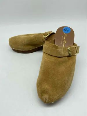 Pre-Owned Avellini Brown Size 37 Clogs Clogs