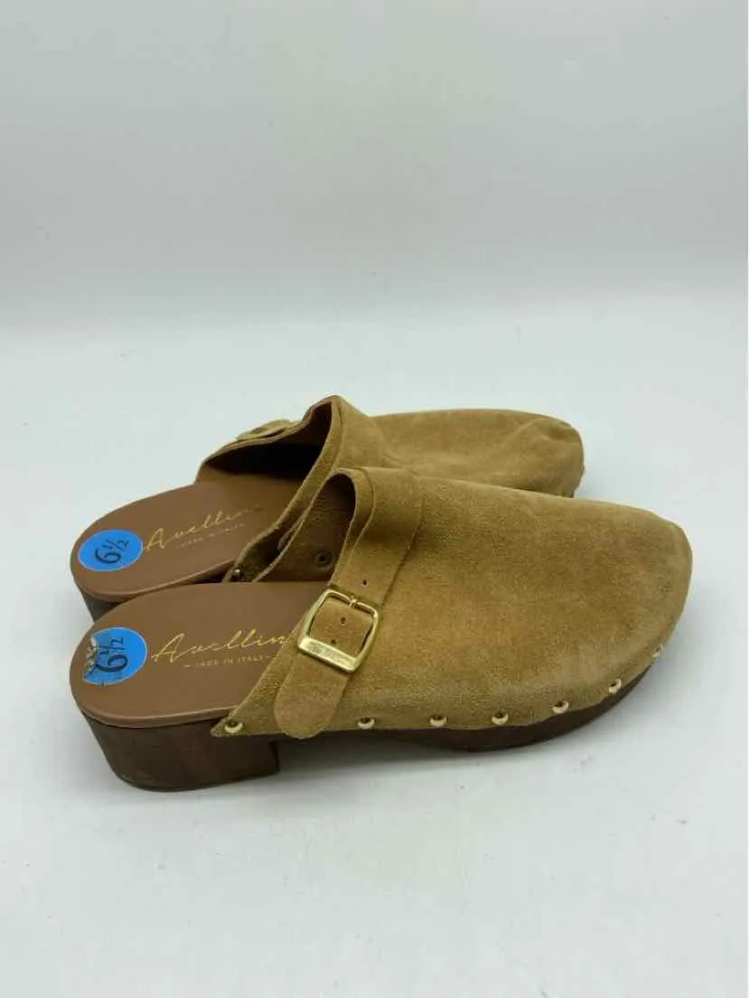 Pre-Owned Avellini Brown Size 37 Clogs Clogs