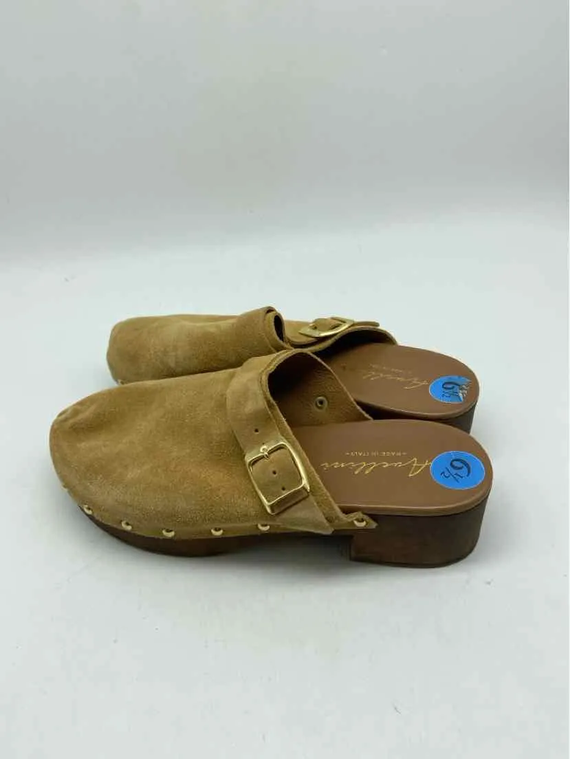 Pre-Owned Avellini Brown Size 37 Clogs Clogs